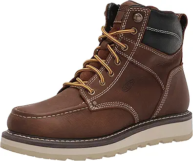 KEEN Utility Men's Cincinnati 6" Leather Soft Toe Work Boots