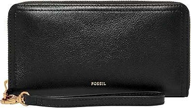Fossil Logan Zip Around Clutch Wallet, Nebula