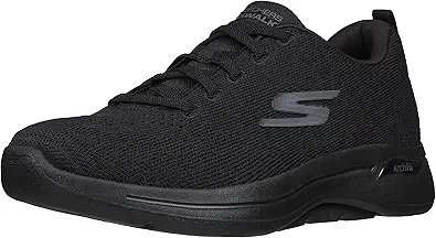 Skechers Men's Gowalk Arch Fit-Athletic Workout Walking Shoe with Air Cooled Foam Sneakers, Black 2, 8.5 X-Wide