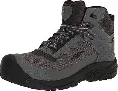 KEEN Utility Men's Reno Mid Height Composite Toe Flexible Waterproof Athletic Work Boots