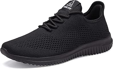 VAMJAM Men's Running Shoes Ultra Lightweight Breathable Walking Shoes Non Slip Athletic Fashion Sneakers Mesh Workout Casual Sports Shoes