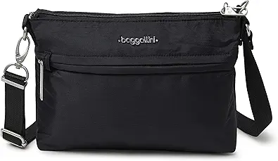 Baggallini Securtex Anti-Theft Memento Crossbody Bag