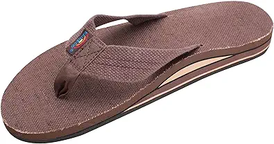 Rainbow Sandals Men's Double Layer Arch Hemp