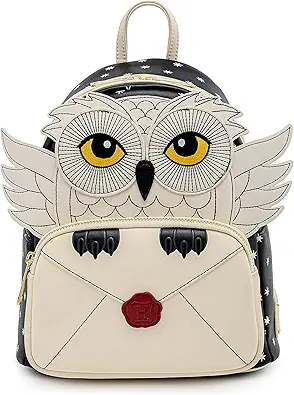 Loungefly Harry Potter Hedwig Howler Womens Double Strap Shoulder Bag Purse
