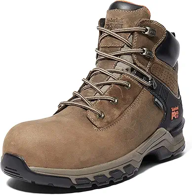 Timberland PRO Men's Hypercharge 6 Inch Composite Safety Toe Waterproof Industrial Work Boot