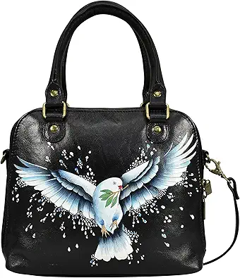 Anna by Anuschka Double Zip Organizer Satchel