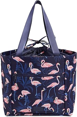 Vera Bradley Women's Recycled Lighten Up Reactive Drawstring Family Tote Bag
