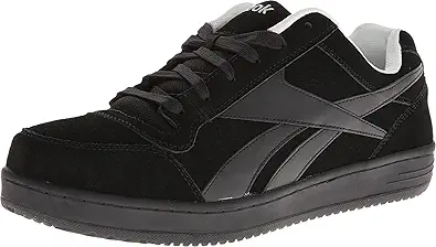 Reebok Work Men's RB1910 Skateboard Work Shoe Black RB1920 Soyay Safety Toe