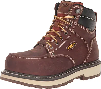 KEEN Utility Men's Cincinnati 6" Composite Toe Waterproof 90 Degree Heel Heavy Duty Work Boot