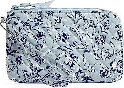 Vera Bradley Women's Cotton Wristlet with RFID Protection