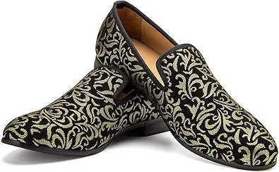 JITAI Luxury Men Shoes Black Loafers Leather Men 's Casual Shoes Brand Comfortable