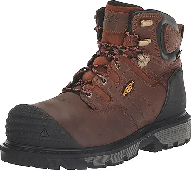 KEEN Utility Men's Camden 6" Composite Toe Waterproof Heavy Duty Work Boots