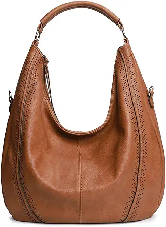 Women Hobo Bags Oversized Leather Handbags PU Crossbody Shoulder Totes Winter Stylish Purses