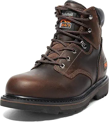 Timberland PRO Men's Pit Boss 6 Inch Soft Toe Industrial Work Boot