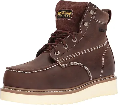 Wolverine Men's Loader 6 " Soft Toe Wedge Work Boot