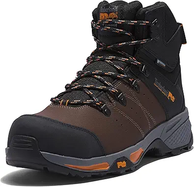 Timberland PRO Men's Switchback 6 Inch Composite Safety Toe Waterproof Industrial Hiker Work Boot