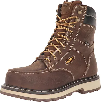 KEEN Utility Men's Cincinnati 8" Composite Toe Waterproof 90 Degree Heel Heavy Duty Work Boot