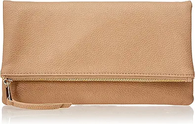 The Drop Southampton Zipper Foldover Clutch