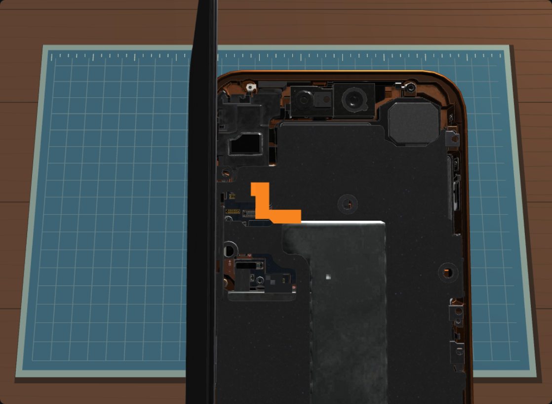 Simulator view: Remove the connector cowlings